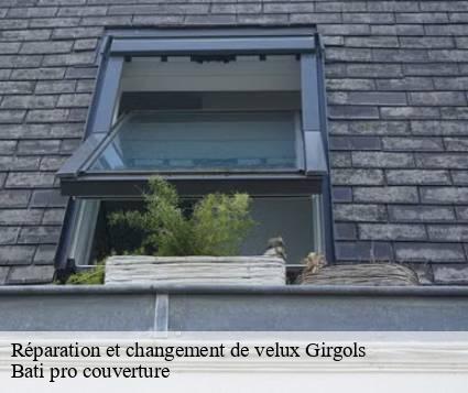 Réparation et changement de velux  girgols-15310 Bati pro couverture