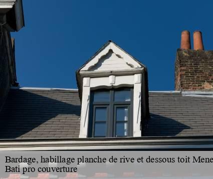 Bardage, habillage planche de rive et dessous toit  menet-15400 Bati pro couverture