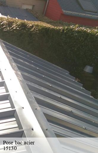 Pose bac acier  arpajon-sur-cere-15130 Bati pro couverture