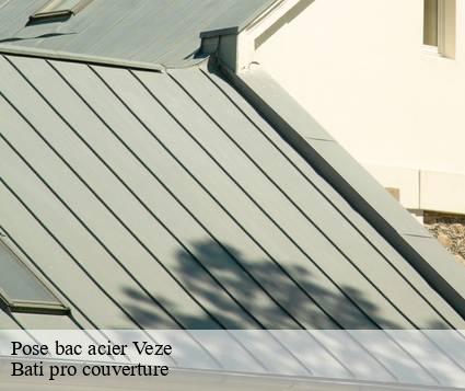 Pose bac acier  veze-15160 Bati pro couverture